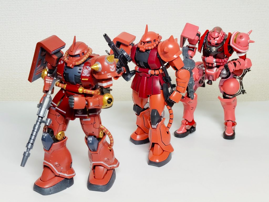 赤い三連星。世界線の異なる三機・・・？