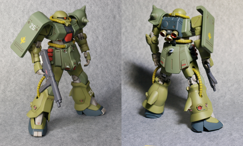 FZは細いですね…脚をF2から持ってきましたがあんまり効果はありませんでした