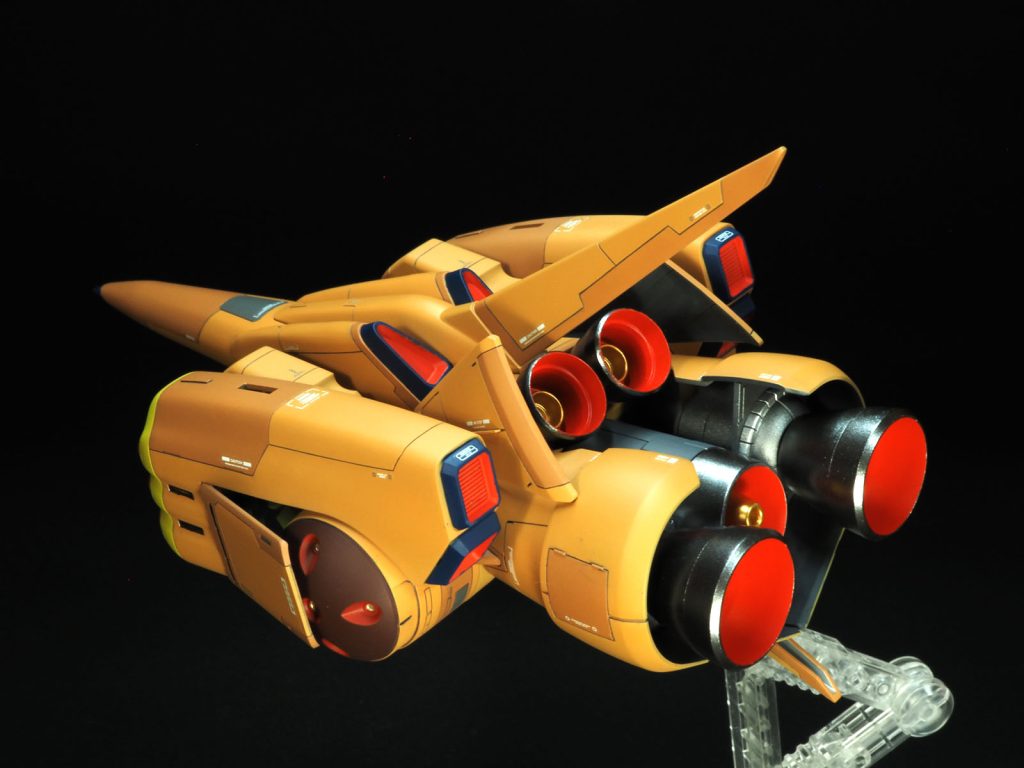 ブースターパック後ろ側。