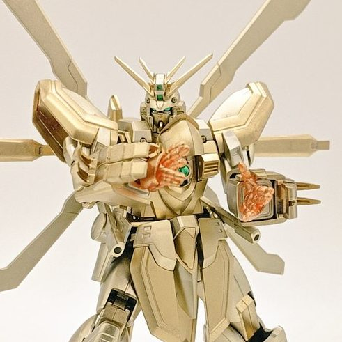 HGACゴッドガンダム（金塗装）