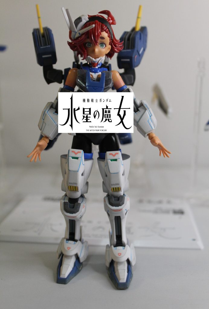 部分塗装、艶ありクリア (髪の毛):水生ホビーカラー 艶消しクリア (その他):水生ホビーカラー蛍光ブルーで墨入れ