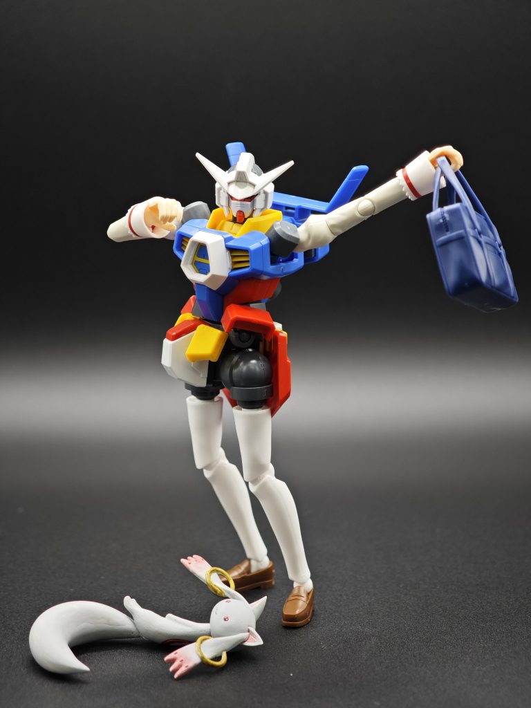 上質なジビエ肉を手に入れご満悦のまどかちゃん。「今日の夕飯はホイル包みバター焼きよ☆」