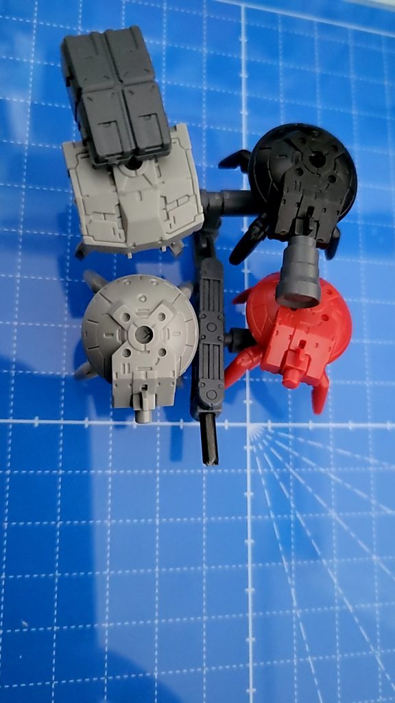 ドッグパックの後ろに30MMのロイロイを取り付け