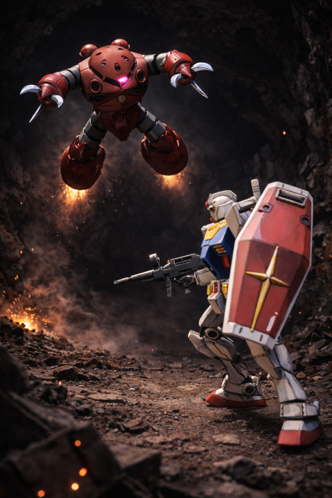 シャアズゴックアニメ塗り–5枚目/制作者：Ryopun