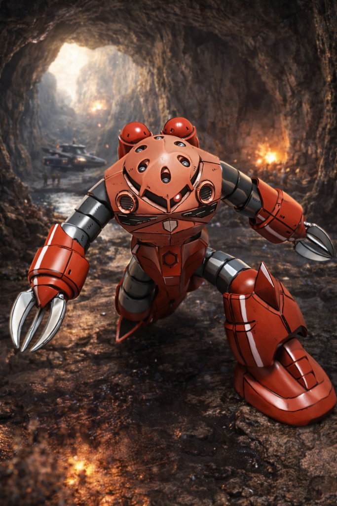 シャアズゴックアニメ塗り