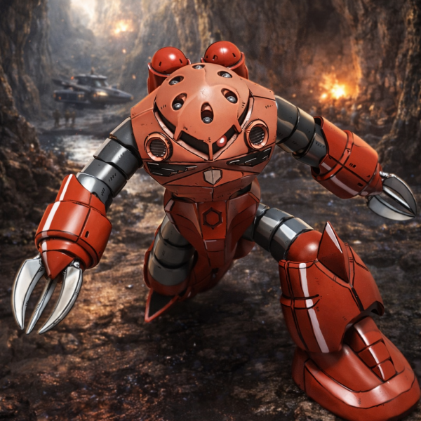 シャアズゴックアニメ塗り