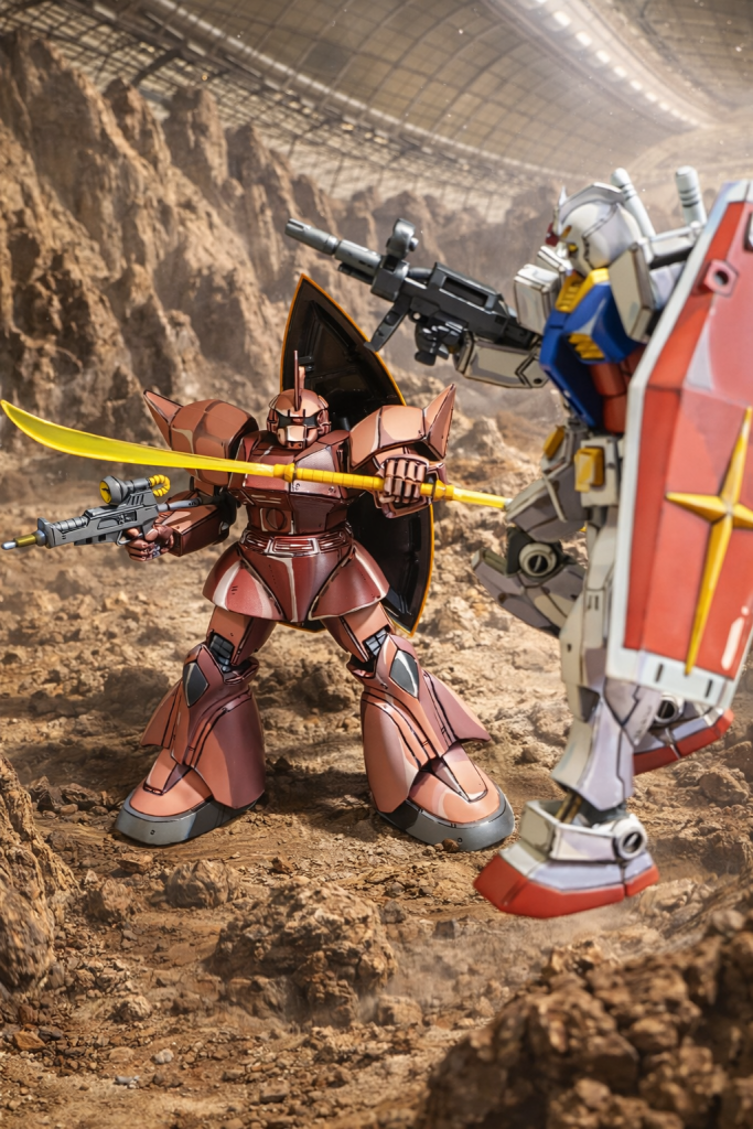 テキサスコロニー内部風。ギャンも欲しいですね。