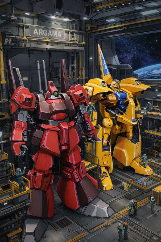 リックディアスアニメ塗り