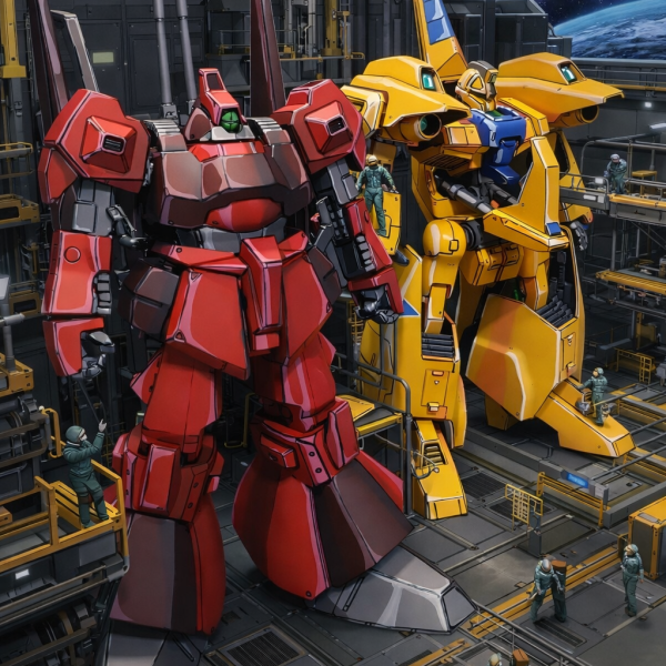 リックディアスアニメ塗り