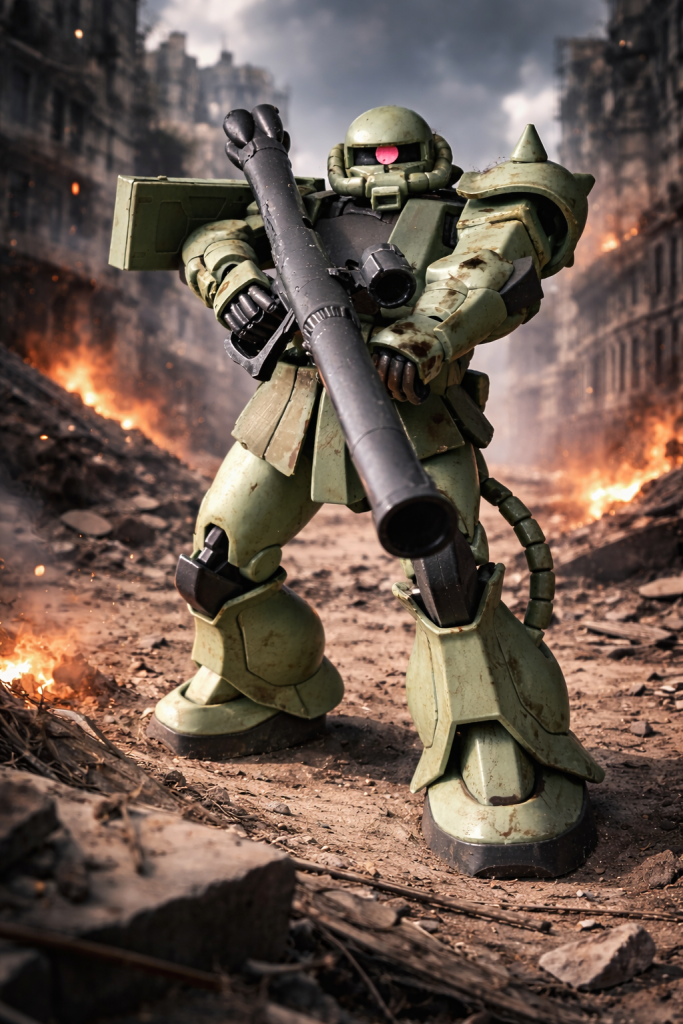 市街地でのザクII