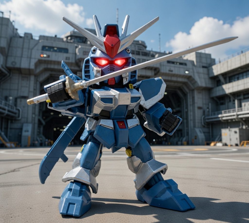 目は赤いが決して暴走してるワケではない(gundam-kao5)