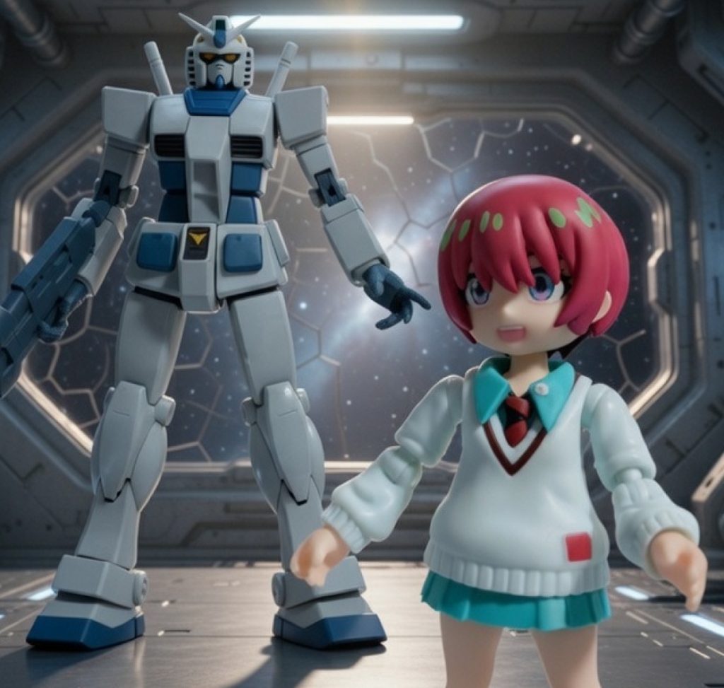 マチュ「ユージ、助けに来てくれたんだ!!」ユージ「当たり前だろ、お前は俺の娘なんだからさ」俺設定だと緑のおじさんとブライトさんの前ではマチュはユージの娘という事にしてある。