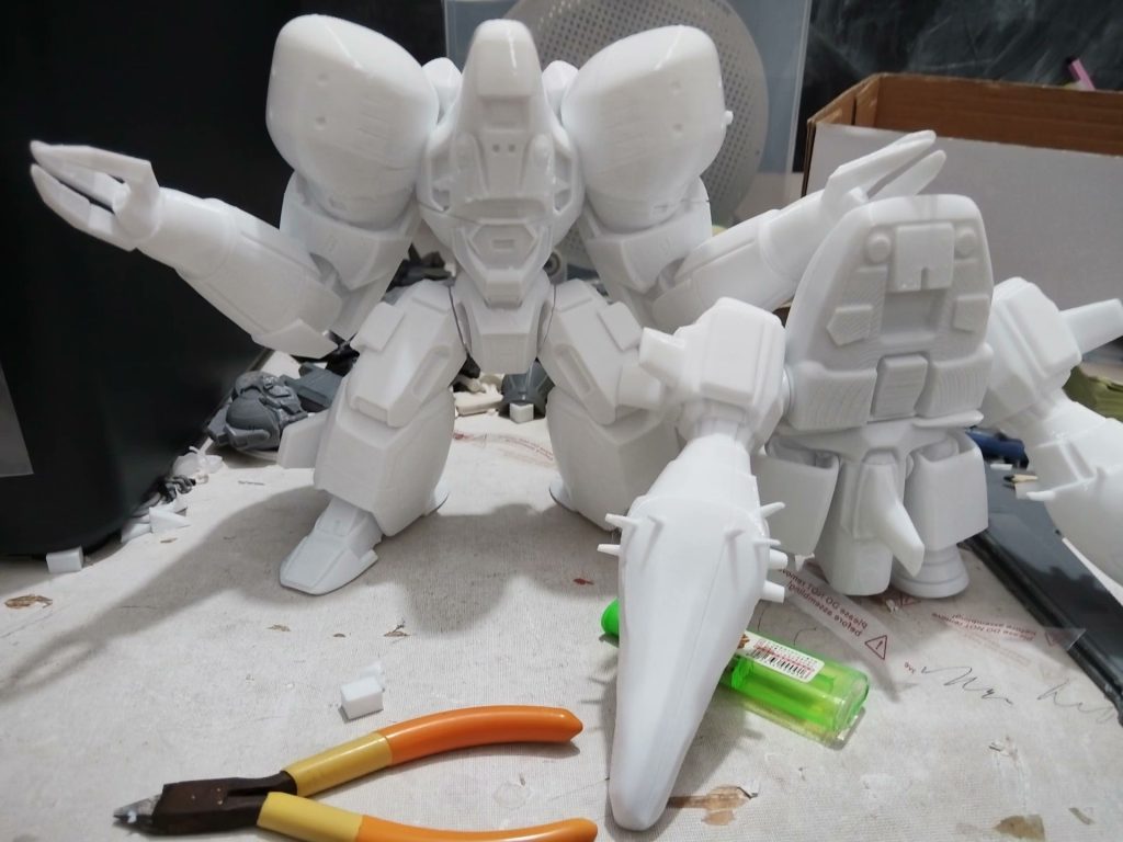 MG×HG•アルトロンガンダム(TV色×EW機)–5枚目/制作者：risuisei