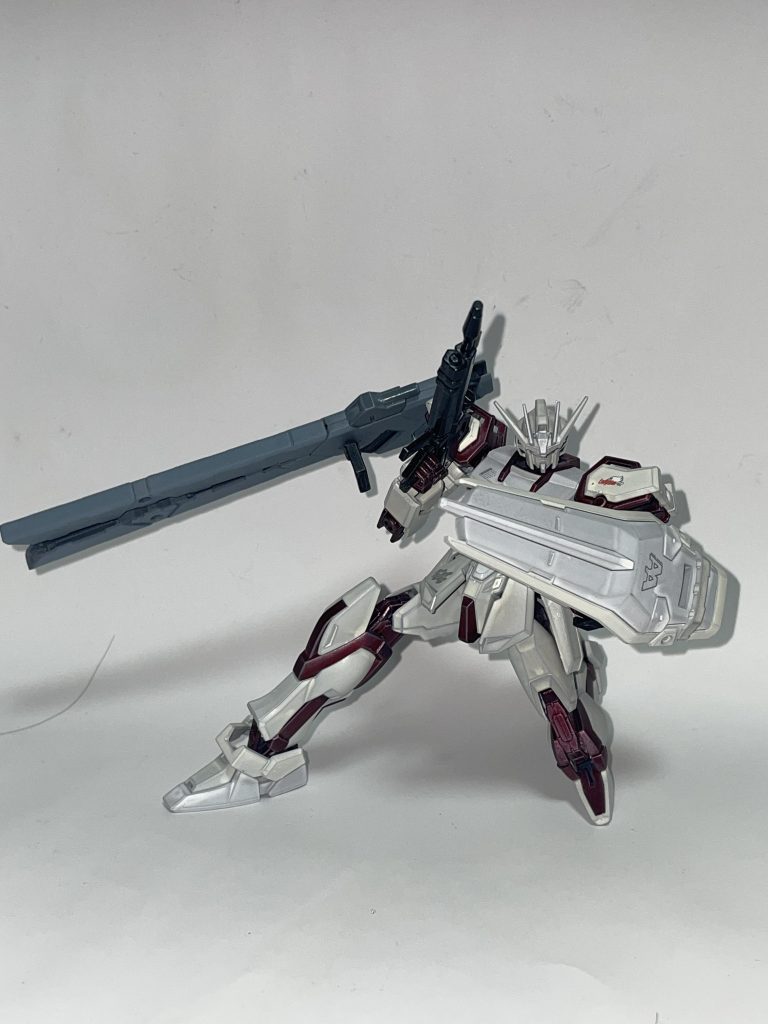 GAT-X105⁅P-M.R.L.Wf⁆/試作中距離軽装火力武装試験型ストライク〔正式名 ペインティングモデルストライク〕【パルスアレンジ・オブ・カスタム+リアルカラーモデル】–5枚目/制作者：【電幻龍メンバーズ】ドラグーンの開発部