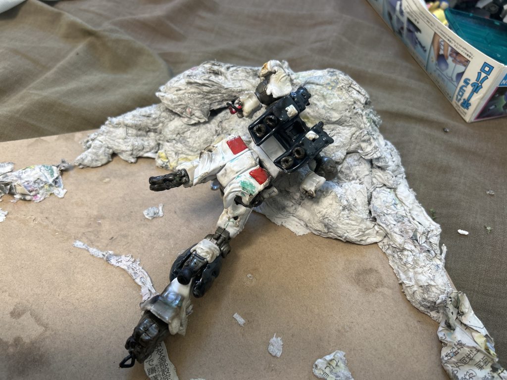 炙ることでダメージの蓄積を表現できます穴を開けてその中を炙ればビームサーベルに刺され流演出などもできます！是非試して下さい！