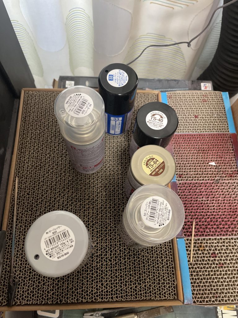 今回使った塗料