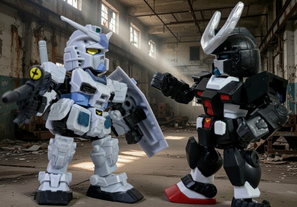 せっかくなのでG3と対決させて名シーン再現。