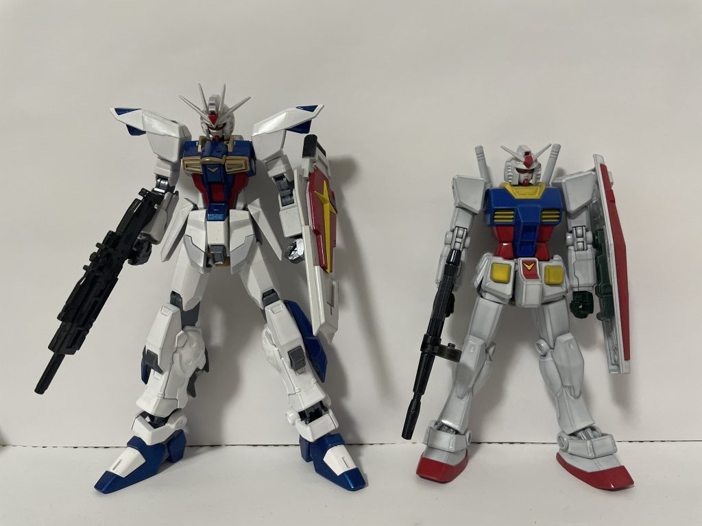 おまけオジキと比較あとがきいや～やっと現段階で完成できました!! 何度も改修と試行錯誤しようやく現在の形になりました!少し説明が独特過ぎたかも知れませんが、せっかくのオリガン兼マイガンダムを投稿するからいつものみたいでやるべきかいやそれじゃあ特別感がなさすぎる!!っと思いこうなりました!w長くなったので一言、オリガン製作と設定や世界観を作るの楽しい!!