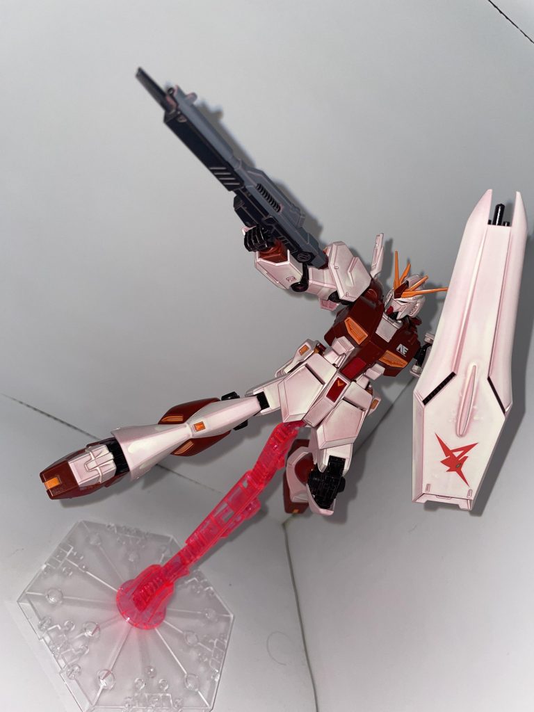 ビームライフル(ボーナス属性・射撃式)↑分かる人も居ると思いますがガンダムブレイカー3のライフルで通常射撃モードという設定です