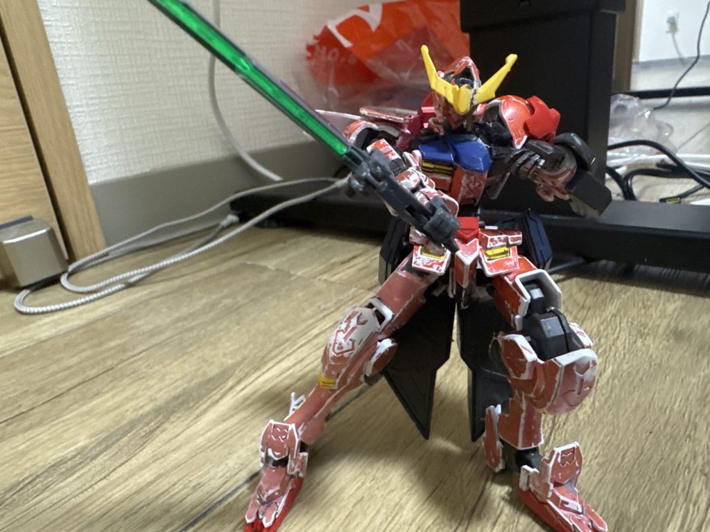 トライスラッシュブレイク改で戦ったシーン