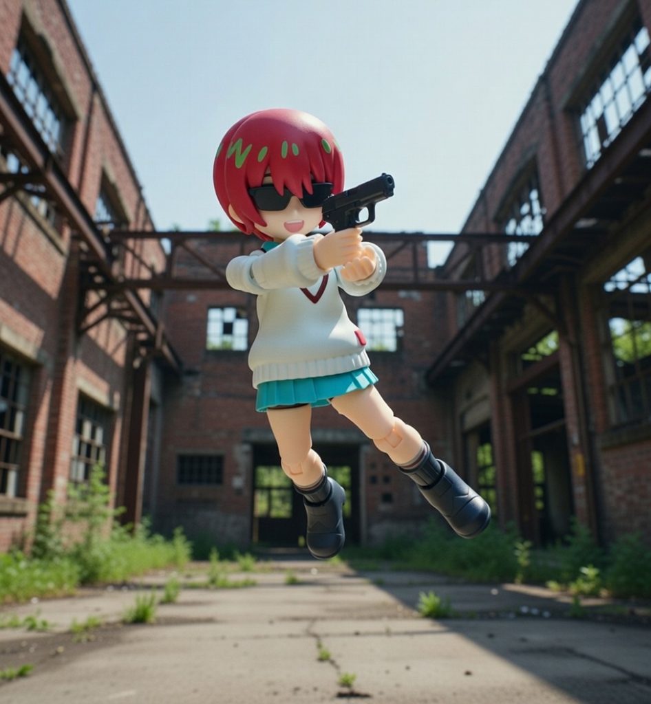 Running Shot Feat, Amate Yuzuriha.