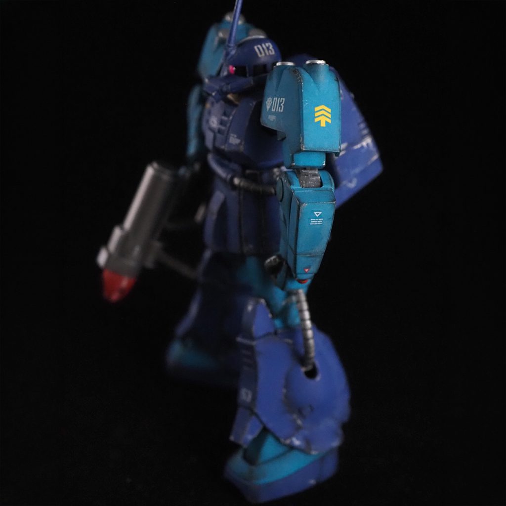 HGUC ザク・マリナー 全塗装+ウェザリング–2枚目/制作者:navi-create