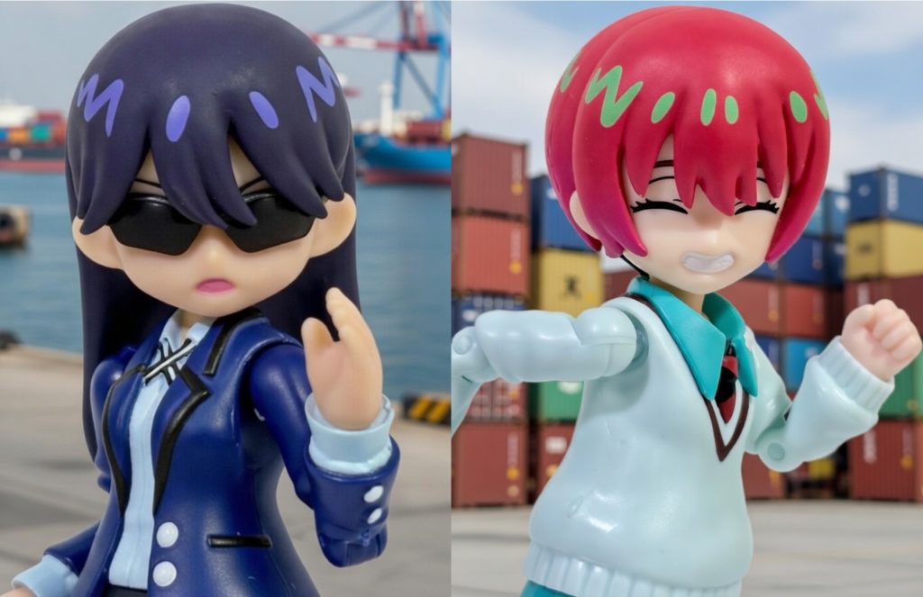 小さくても良く動くので撮影していて楽しい(zaku-kao2)