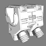 本日は作業day。前投稿より外装・スラスター下偏向板？を短くフォルムのまとまりを[…]