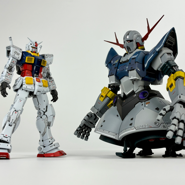 RG 1/144 RX-78-2ガンダムフルウェポン＆ジオング