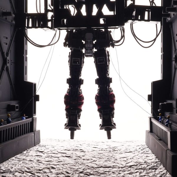 RGガンダム　試作機の確認風景02　内部フレーム