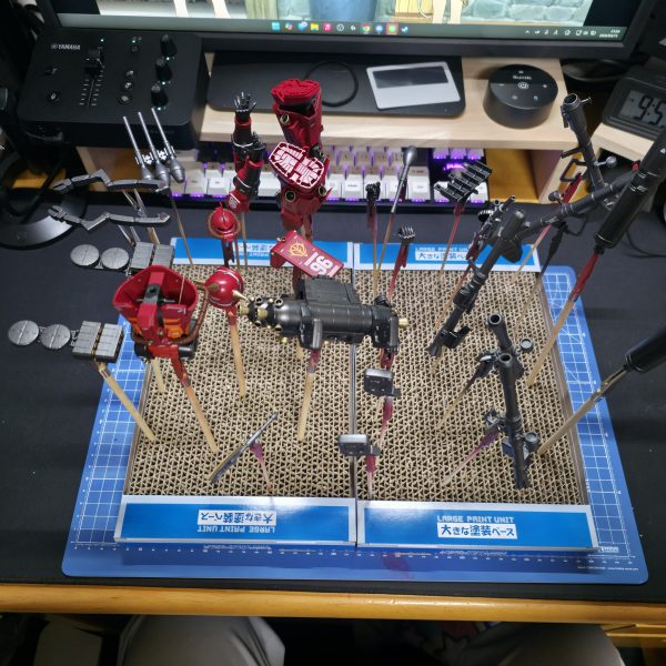 組み立て、デカール、トップコート（半艶A）完了（2枚目）