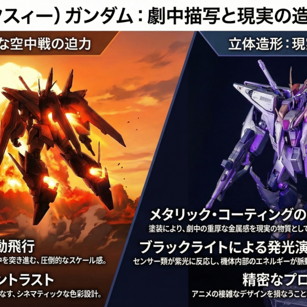 公式が、どんどんYoutubeに投稿してくれるので、楽しすぎる！そして、13日からは4DX！これを待っていた！＜Geminiと遊ぼう＞あの場面！あの場面にキラキラクスィーガンダムを置きたくて作ってまして、やっちゃいました。ガンプラ版！！（アニメっぽい版より、断然ガンプラ版が良き～と思って比較用）＜NotebookLMと遊ぼう＞アップした画像から、インフォグラフィックス作ってくれるとこんな感じか！&nbsp;（4枚目）