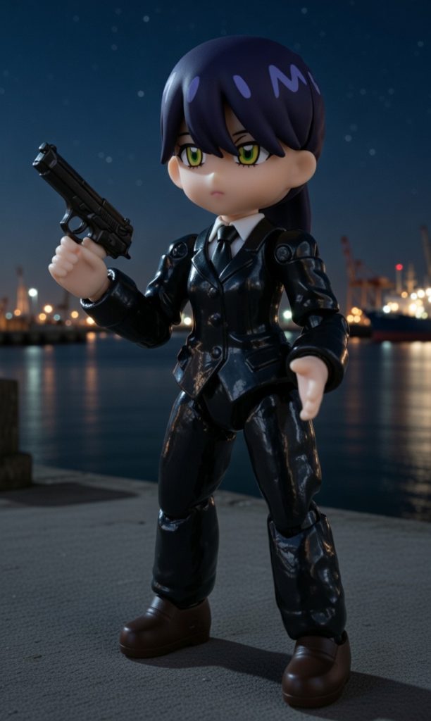 本編ではキシリア配下になっていたので、「こちらの世界」でもそれにあやかり「アンダーカバーコップ（潜入捜査官）」な二人にしてみた。