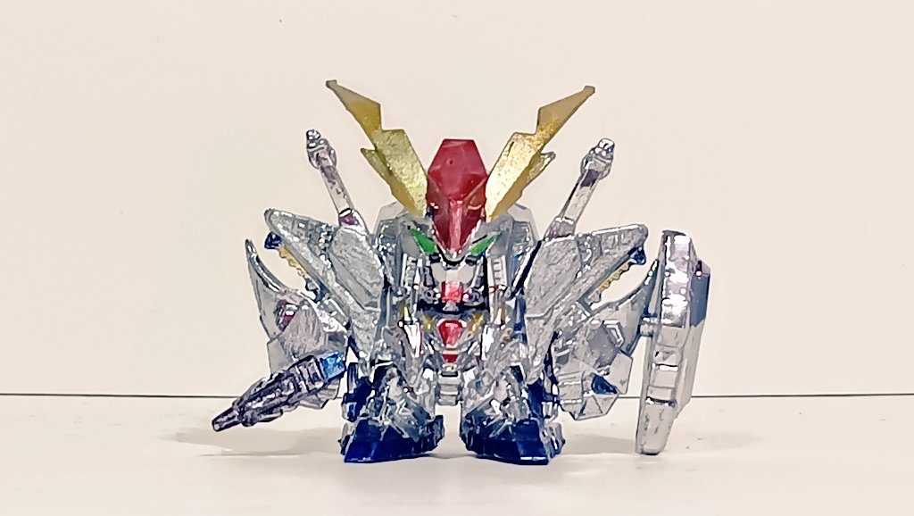 ガシャポン戦士ZERO クスィーガンダム フルカラーメッキバージョン