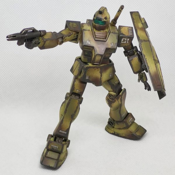 ジム（陸戦型迷彩色仕様）