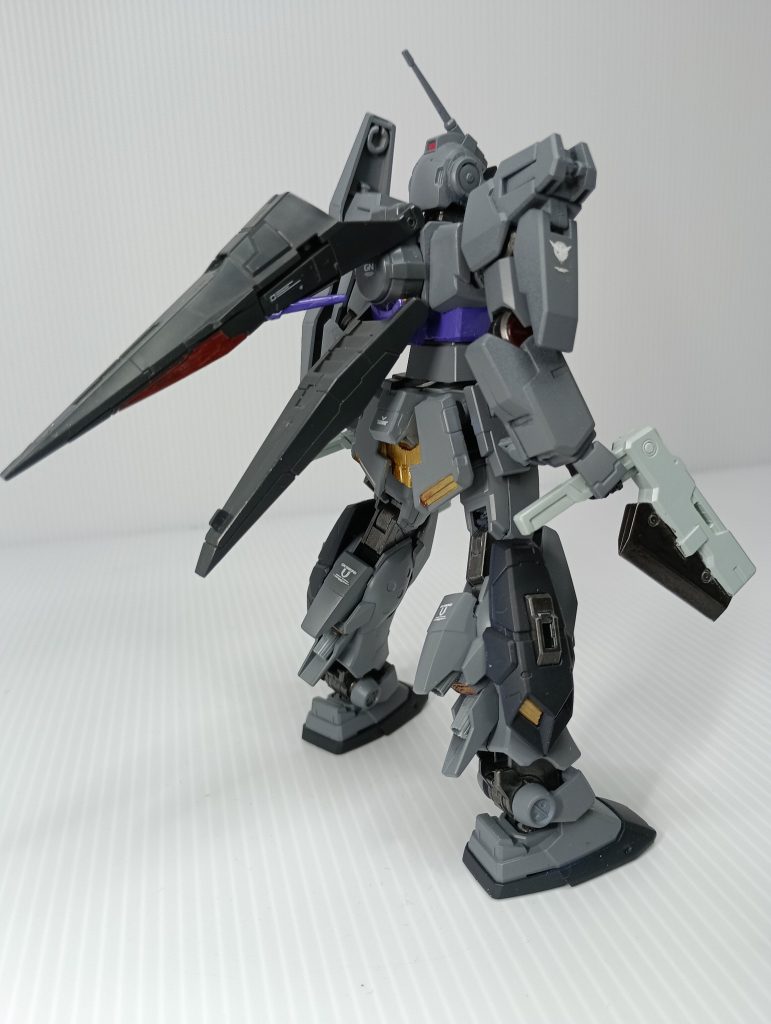 バックパックが1/44キュリオスで、ゲームではトランザムとHADESでゴリ押しをしていましたW