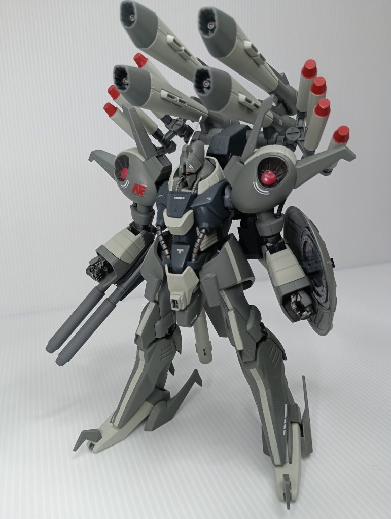 【パラス・アテネ D2】役割は長距離射的および後方支援。今回の投稿にあたり小改修しました。〇改修前の作品はコチラ↓パラスアテネ D2｜GN-jiroさんのガンプラ作品｜GUNSTA（ガンスタ）