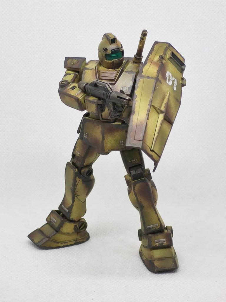 ジム（陸戦型迷彩色仕様）–3枚目/制作者：yukidaruma
