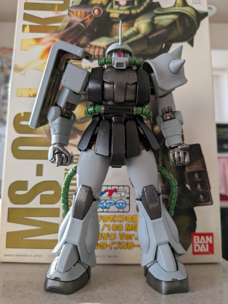 アクリルガッシュ前に、カラーに合わせてサフ処理。