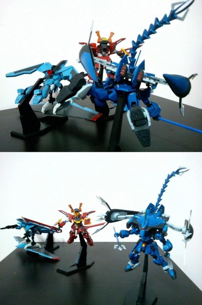 HG•ジェーン専用•水中機動試験型•フォビドゥンブルー–6枚目/制作者：risuisei