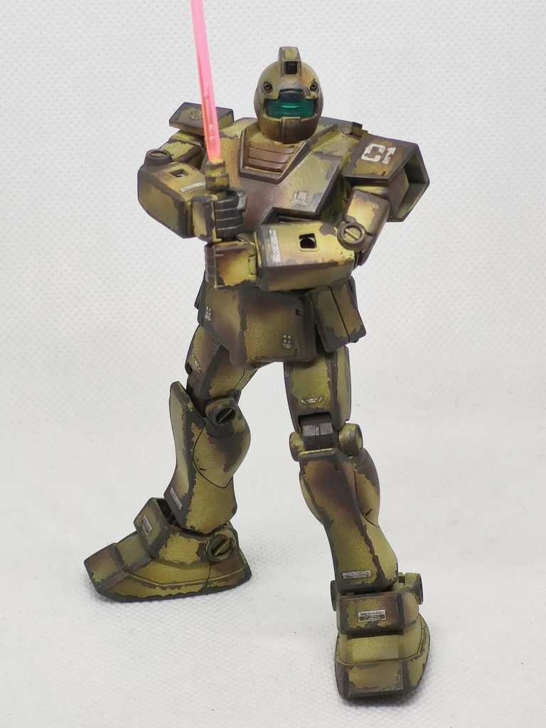 ジム（陸戦型迷彩色仕様）–5枚目/制作者：yukidaruma