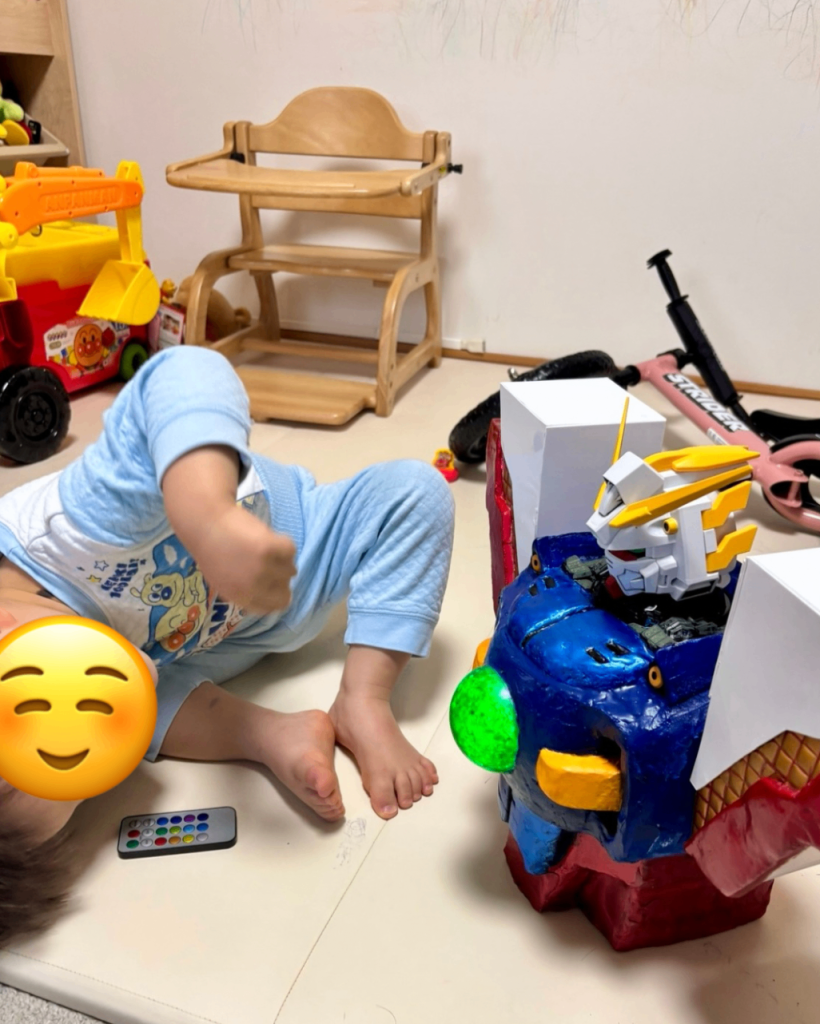 ２歳の息子との比較
