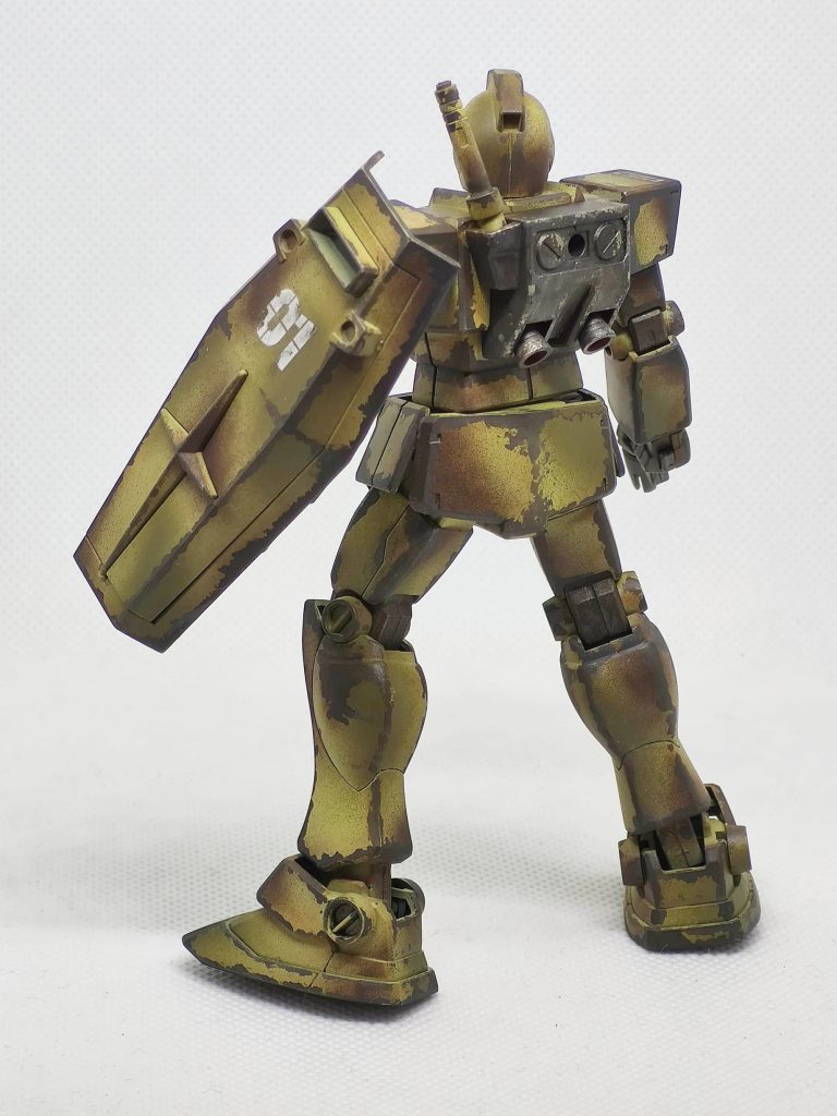 ジム（陸戦型迷彩色仕様）–9枚目/制作者：yukidaruma