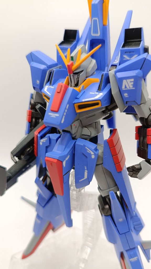 【カラーレシピ】青:エアリアルブルー赤:イモータルジャスティスレッドグレー:エアクラフトグレー