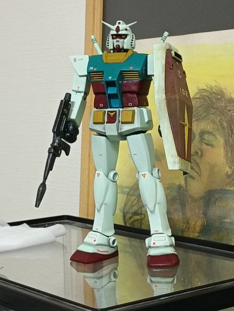 ガンダム 旧キット 1/100–2枚目/制作者：ishinao970352