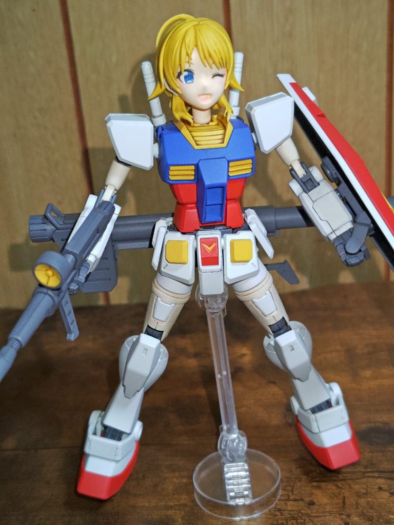 全身太ももと二の腕の部分が今ひとつな感じなので次回はもうちょっと改良して作ってみたいとこ。
