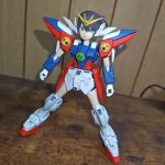 MS少女ウイングガンダムゼロTV版風プラモの背部ウイング以外の本体完成。大分とM[…]