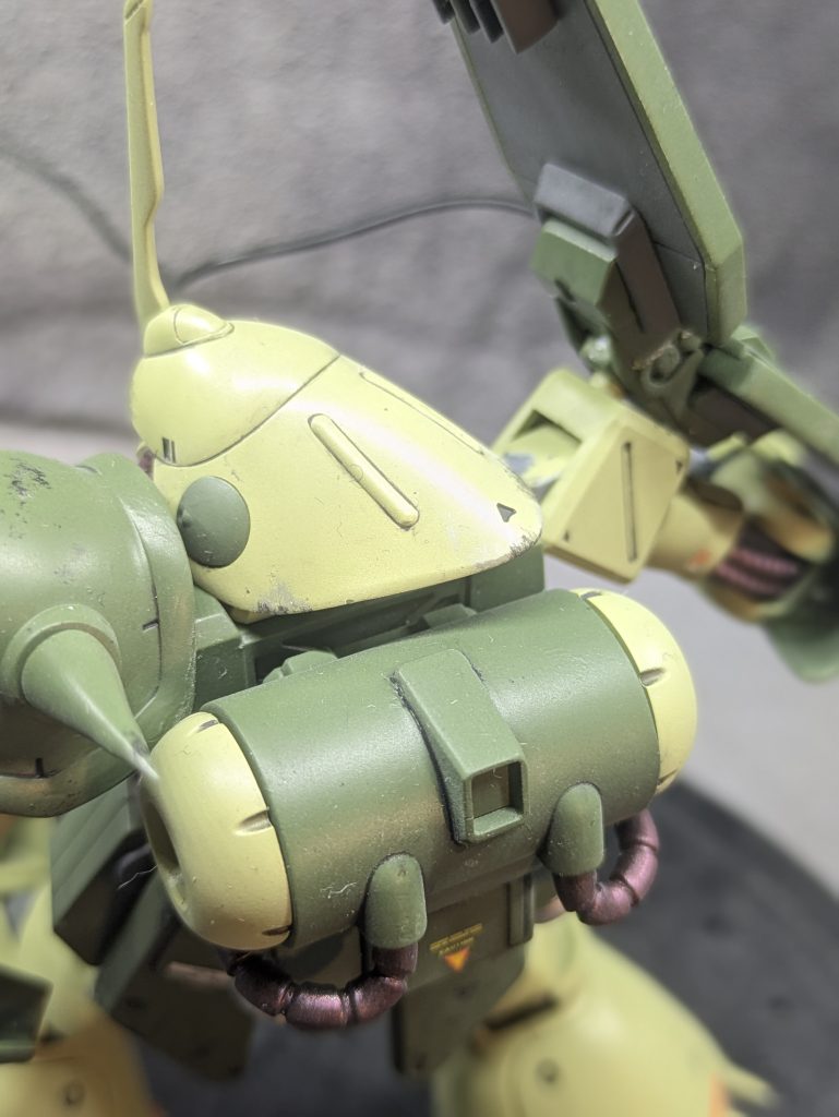 バックパックは、新品に換装済みの想定で、ウェザリングをしてありません。