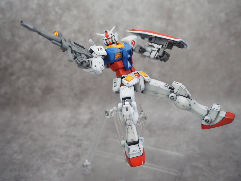 細身で軽いため、アクションベースにも優しいキットとなります。