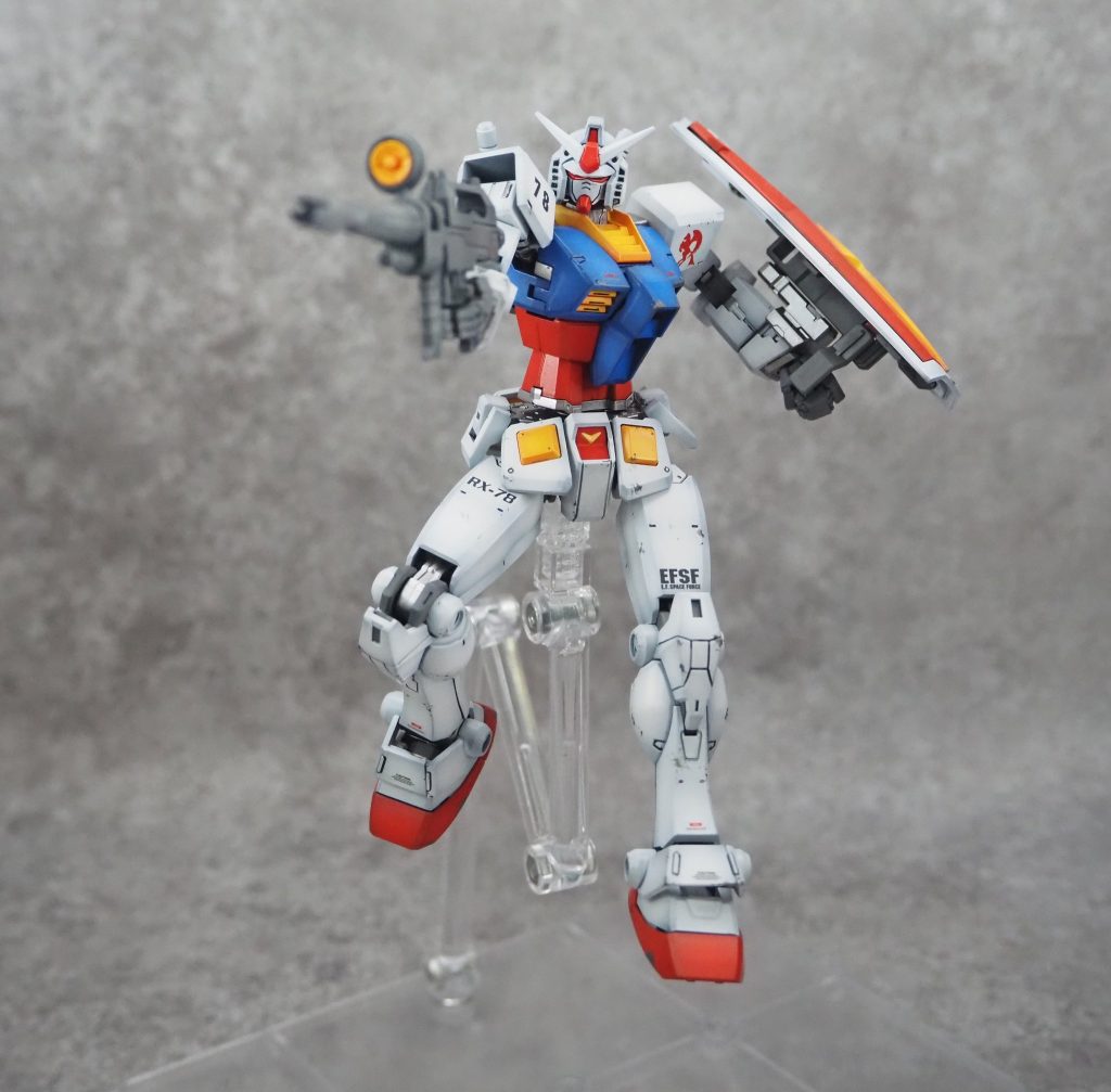 最後は決めポーズ